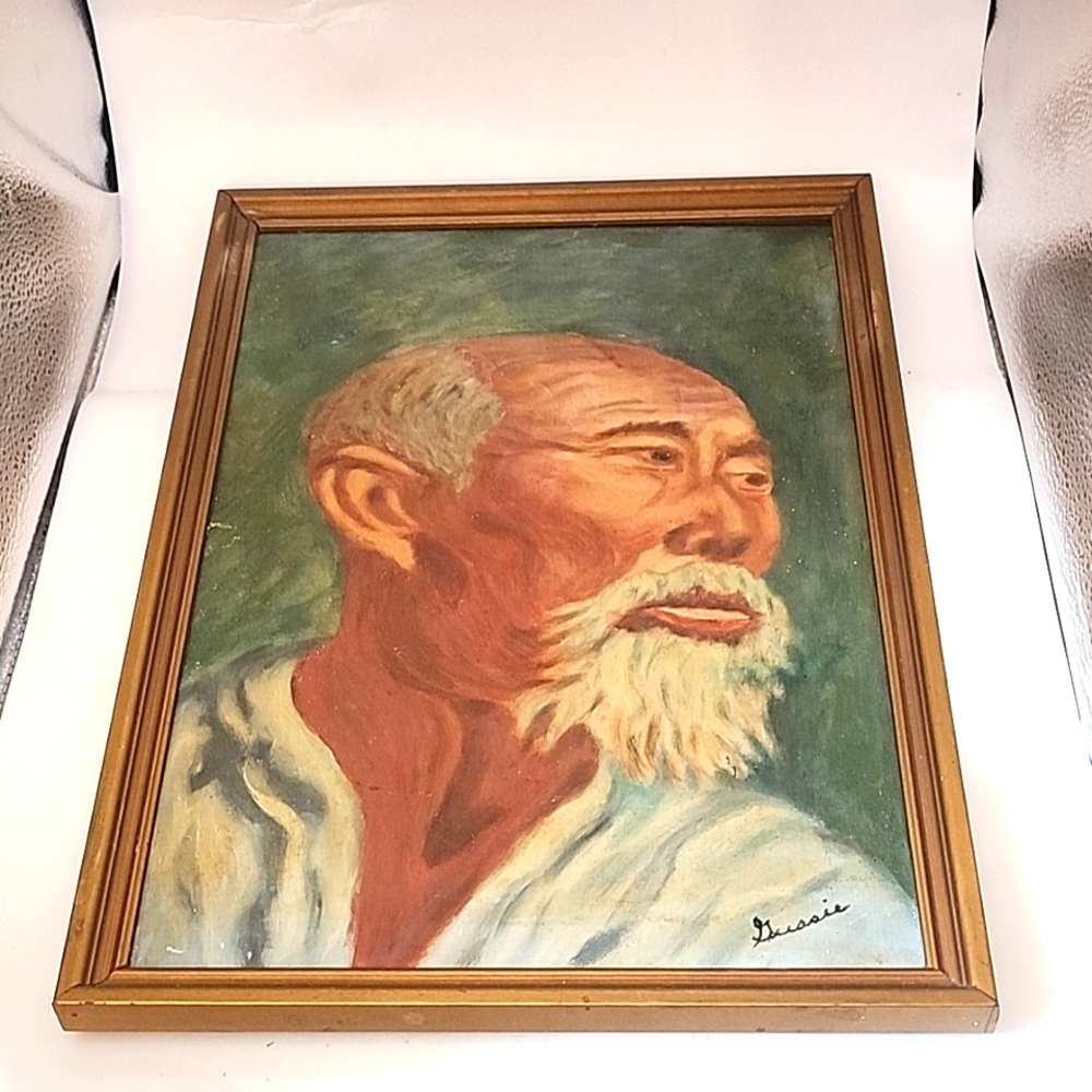 Vintage Oil on Canvas/Board Signed By Artist